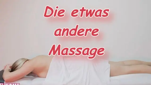 Ich lasse mich verwöhnen