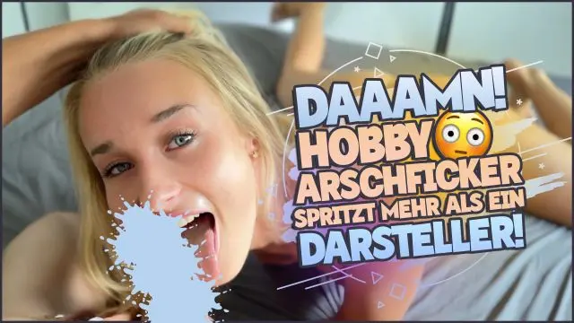 HOBBY ARSCHFICKER SPRITZT MEHR ALS EIN DARSTELLER!