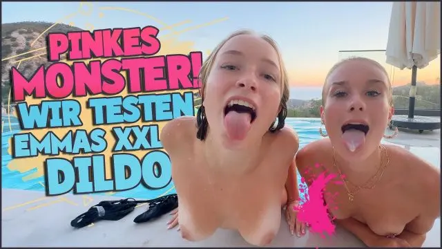 PINKES MONSTER! WIR TESTEN EMMAS XXL DILDO!