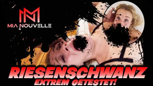 ULTIMATE MOUTHFUCK-RIESENSCHWANZ EXTREM GETESTET!!!