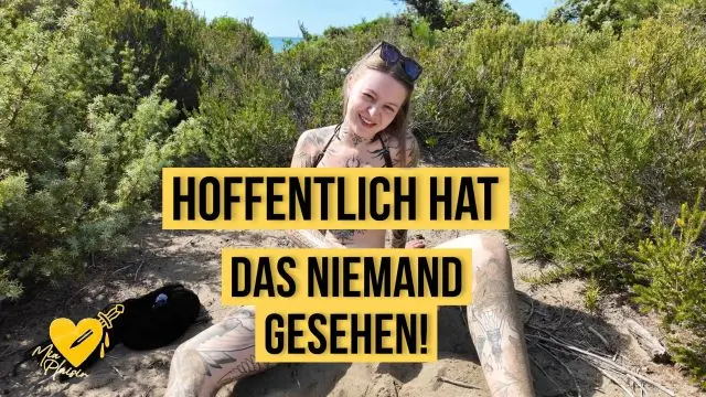 Hoffentlich hat das niemand gesehen! 💦