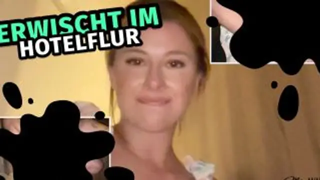 Erwischt im Hotelflur