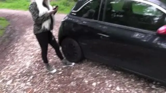 Öffentlich zur Show gestellt!