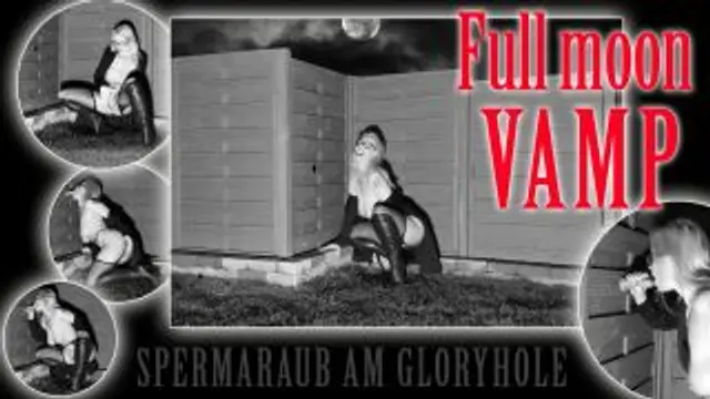 Glory Hole „Full Moon Vamp“ Spermaraub