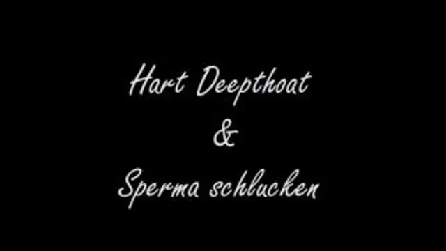 Pisse getrunken & hart Deepthroat gegen Wand gefickt