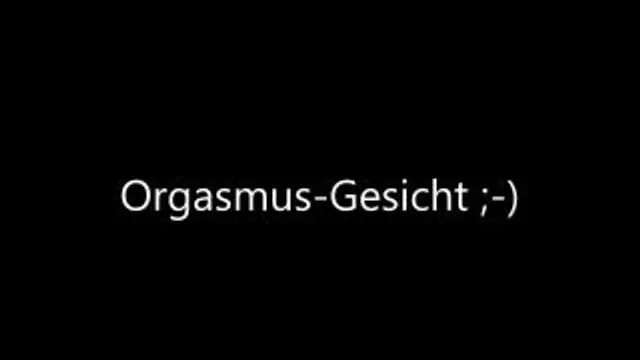 Orgasmus-Gesicht