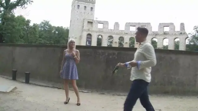 Habe ich das wirklich getan? Im Park mit Fan -User Toni !