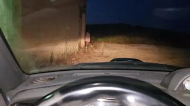 Die Schlampe lutscht dir im Auto einen