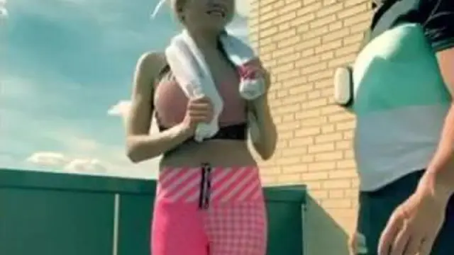 Sexy Lauftraining in Sportleggings