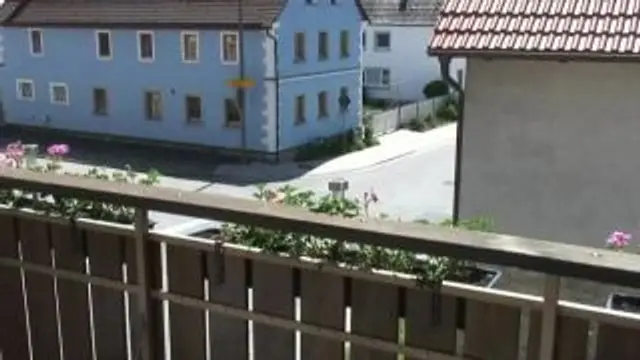 Fisting auf dem Balkon