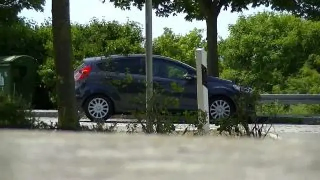 Gefingert am Parkplatz