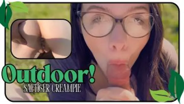 Spontaner Outdorr Fick mit Geilem Creampie !