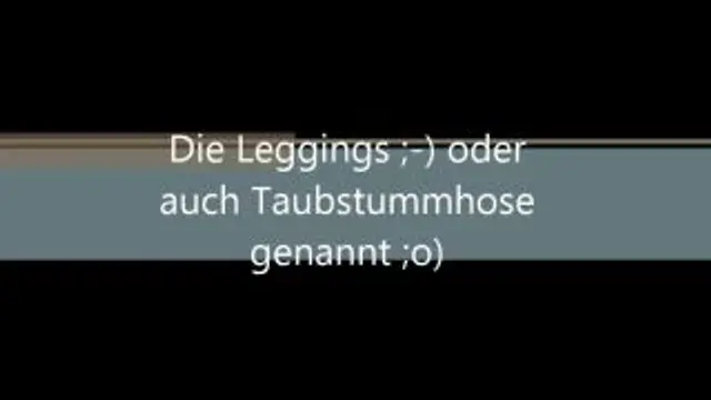 Die Leggings