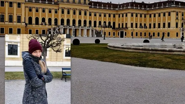 Zwei Fremde am Schloss Schönbrunn aufgerissen und abgefickt