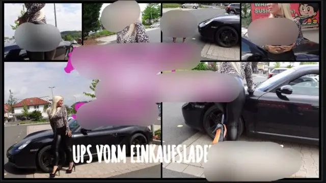 DREIST DREISTER Steffi | ups vorm EINKAUFSLADEN EINGEPISST.