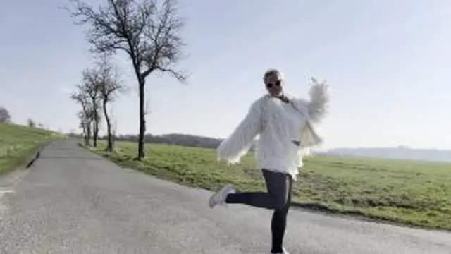 Jogging Maus! schwitz und bumsbar!