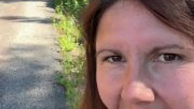 Vicky bei den Rentieren