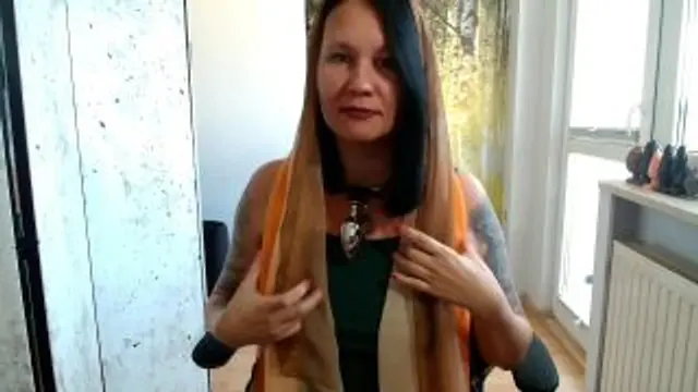 Scarf bondage