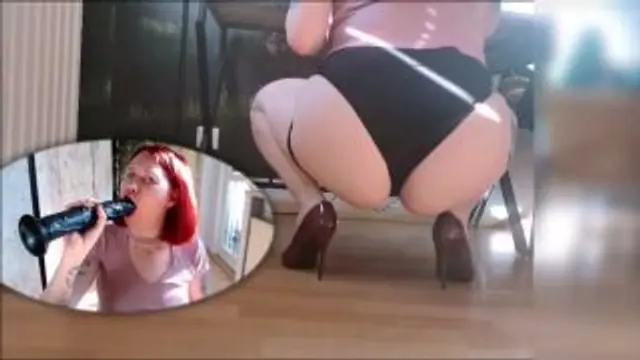 Two cameras anal, pussy and squirt