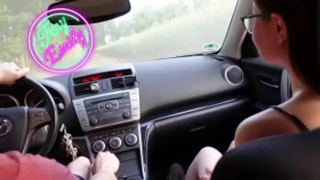 EXTREM Sperma Explosion! Auto Outdoor HARDCORE Fick