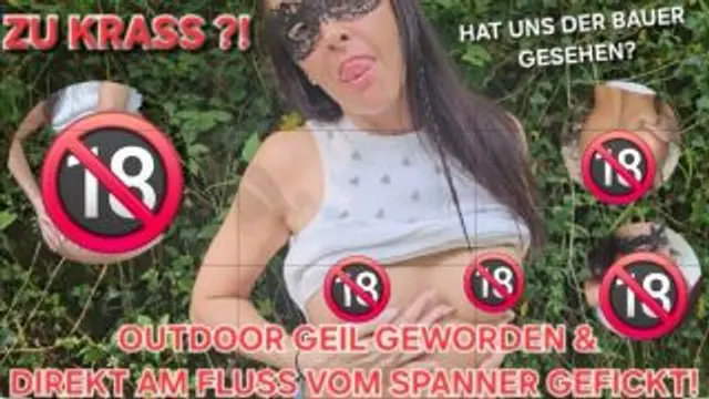ZU KRASS!? Direkt am FLUSS vom SPANNER GEFICKT! Hat uns wer