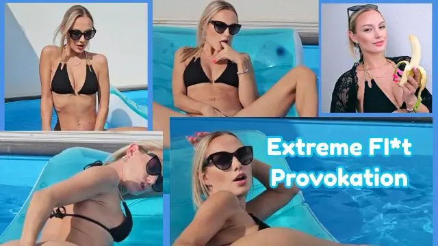 Fisten im Pool und der Gärtner mäht den Rasen :)