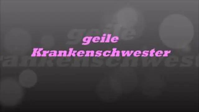 geile Krankenschwester