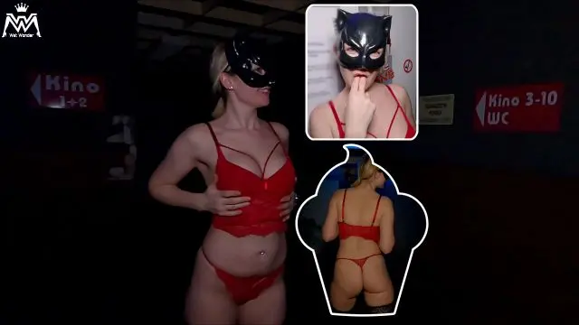 Pornokino Besuch mit Orgasmus auf der Sexschaukel