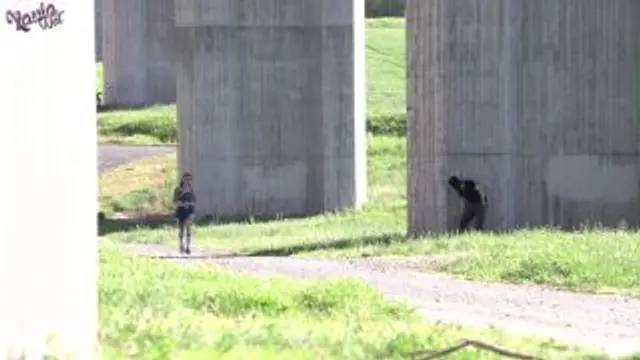 Beim Joggen verfolgt und gefickt!