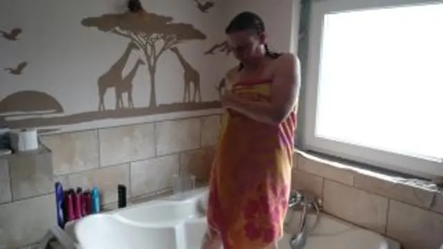 In der Badewanne