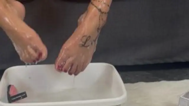 Heißes Fußbad ❤️